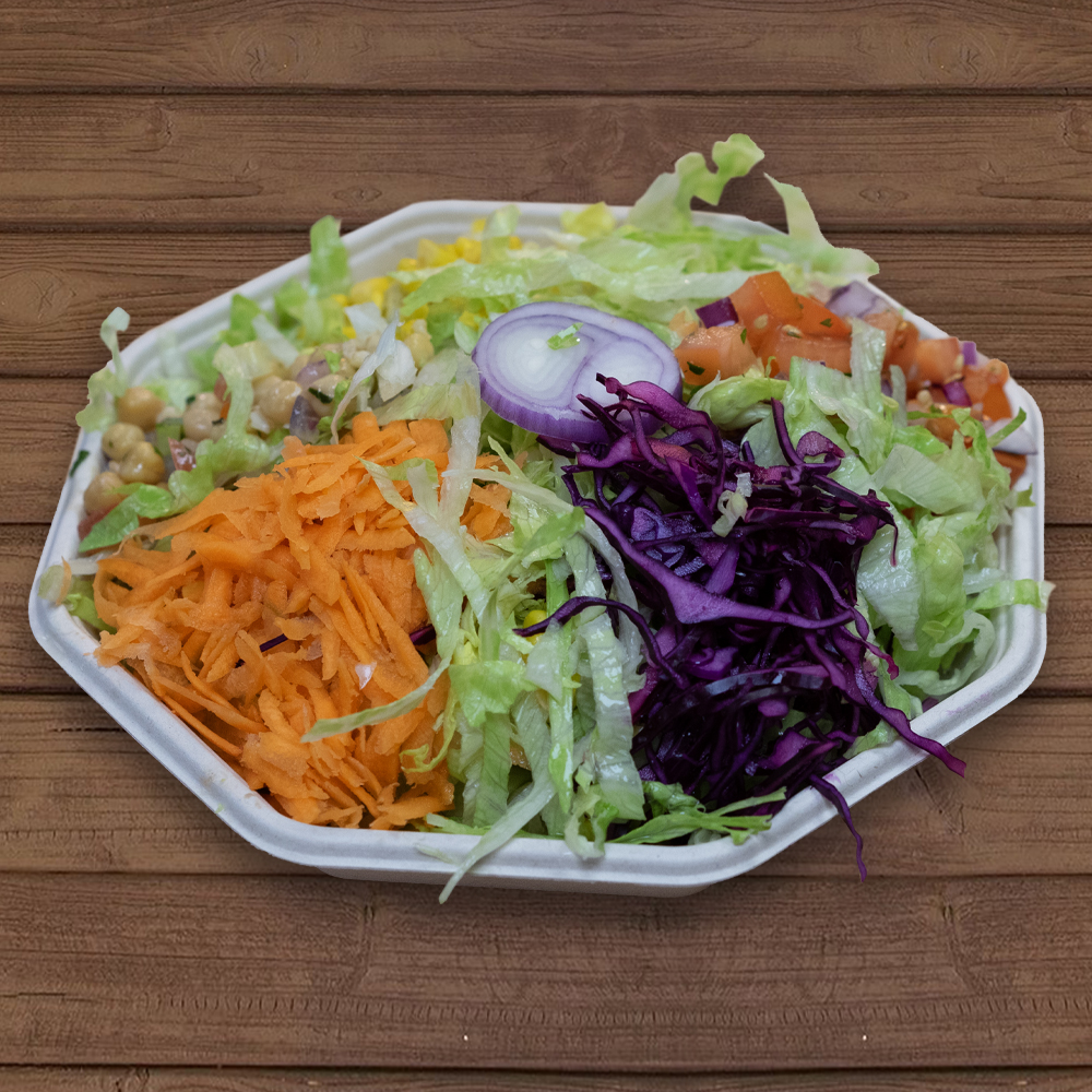 Heute mal was Leichtes? Dann erstelle dir deinen PAPA BURRITO Salat aus unserer frischen Salatbar.