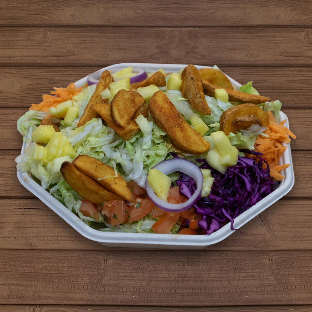 Heute mal was Leichtes? Dann erstelle dir deinen PAPA BURRITO Salat aus unserer frischen Salatbar.