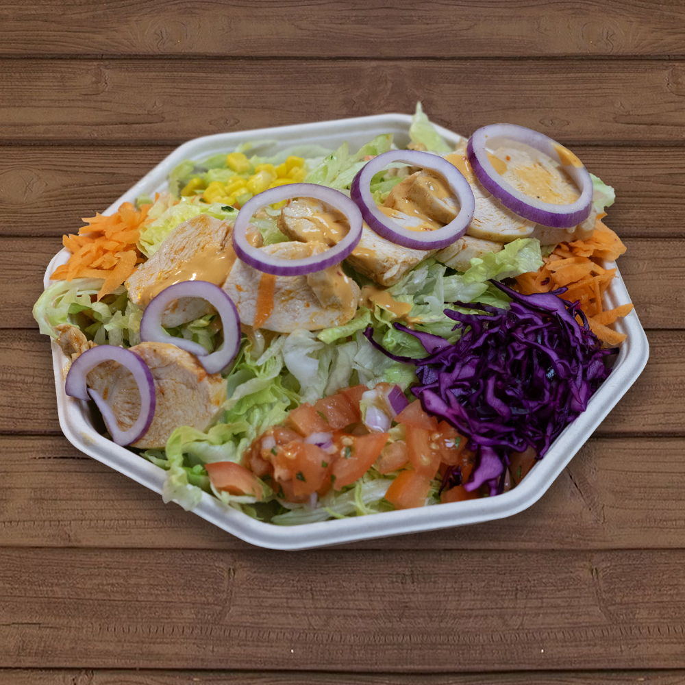 Heute mal was Leichtes? Dann erstelle dir deinen PAPA BURRITO Salat aus unserer frischen Salatbar.