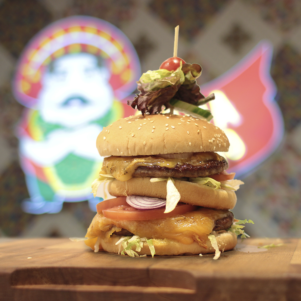 Der PAPA BURRITO Hamburger macht den amerikanischen Klassiker – mexikanisch pikant.